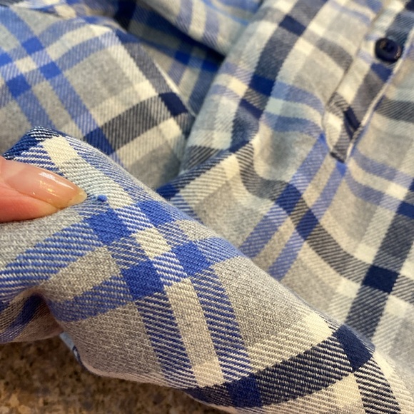 L.L. Bean Plaid Shacket Shirt Jacket Quilted Lining Button Up Primaloft Large - Picture 16 of 16